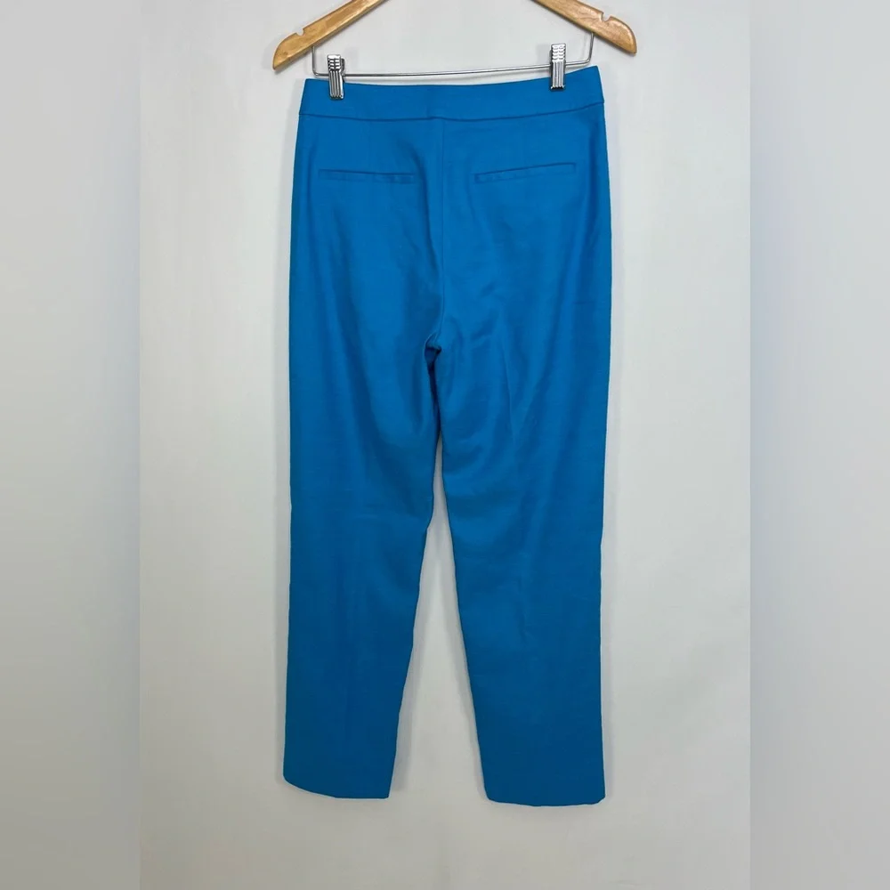 NEW / Kate straight-leg pant in stretch linen blend / B003